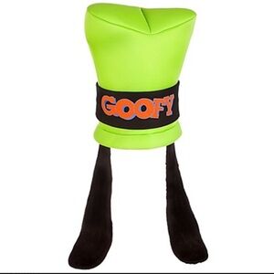 Disney Parks Goofy Foam Tall Hat With Ears Green OS Adult